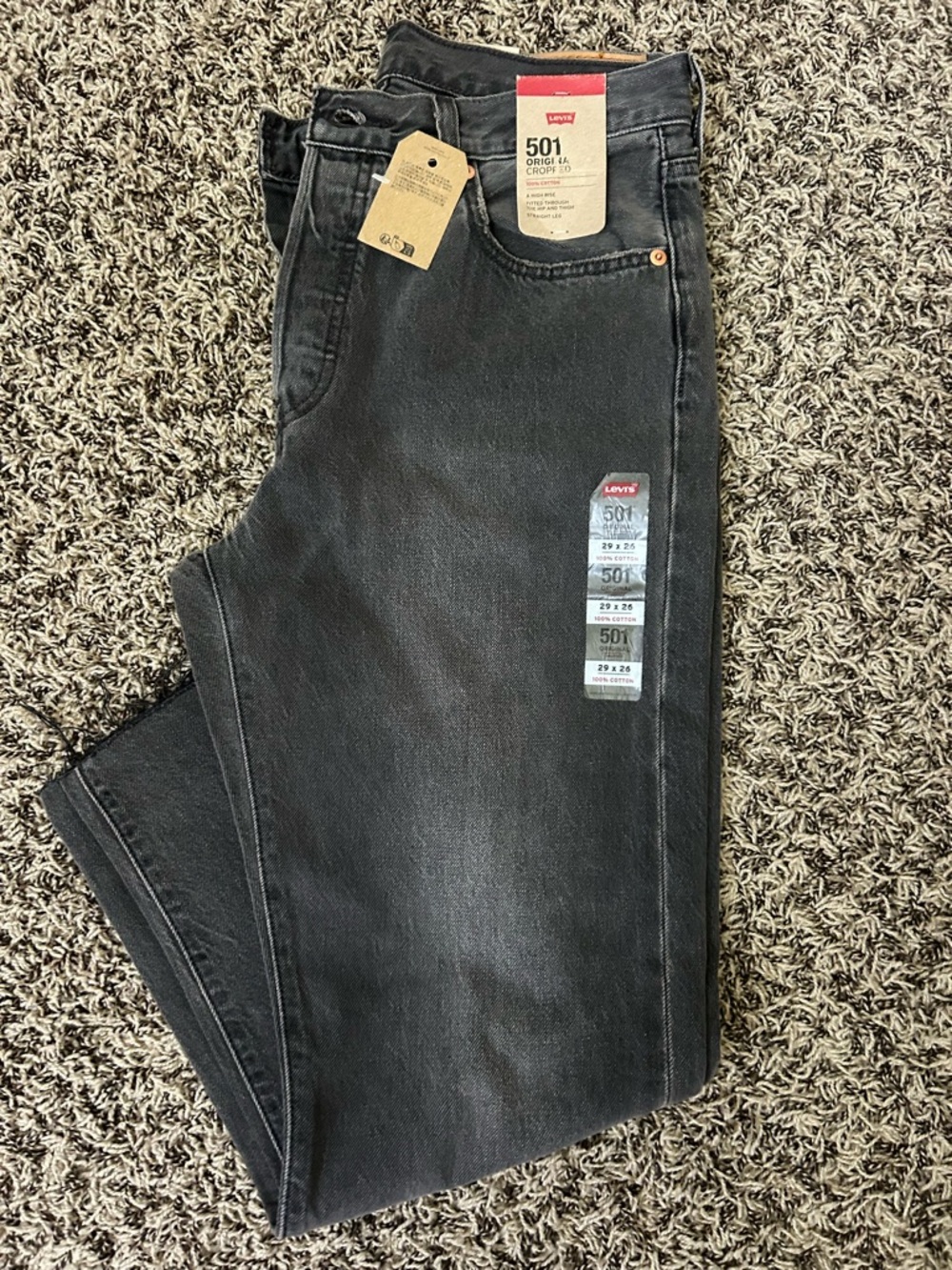 Levi's 501 Original Fit Women’s Jeans - Black